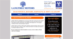 Desktop Screenshot of langtreemotors.com